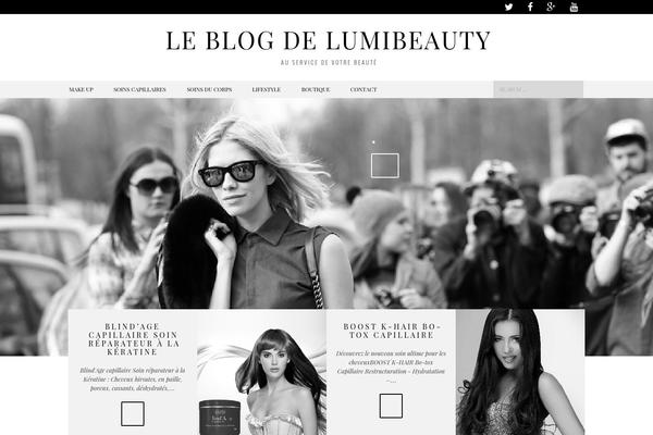Blackandwhite theme site design template sample