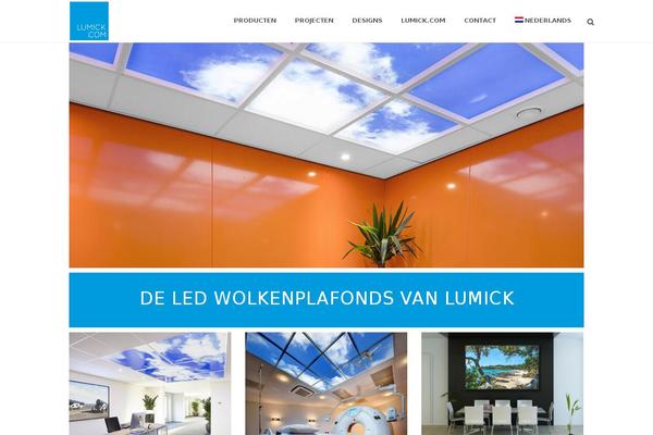 Jupiter Child theme site design template sample