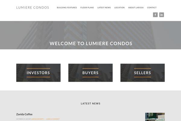 Winning Agent theme site design template sample