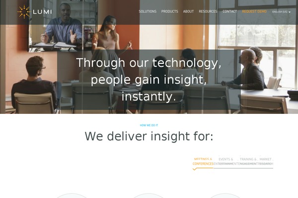 Lumi theme websites examples