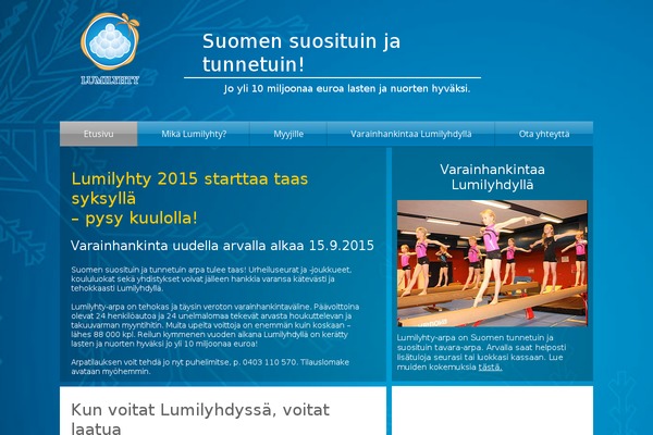 Increase theme site design template sample