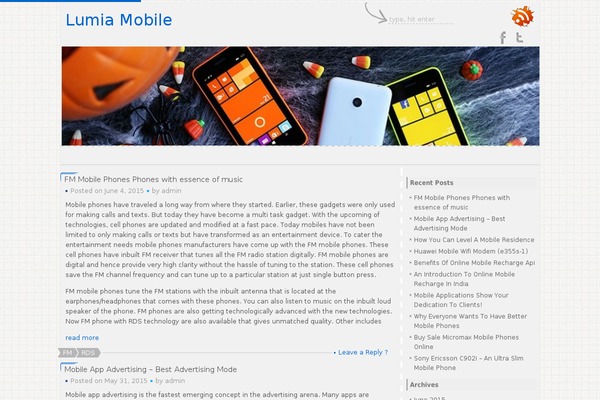 Dot-B theme site design template sample