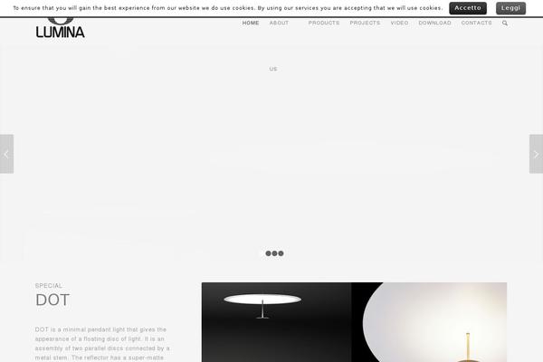 Site using Salient-social plugin