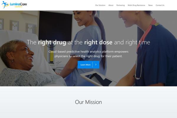 luminacaresolutions.com site used Lumina