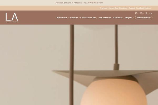 Shopkeeper Child theme site design template sample