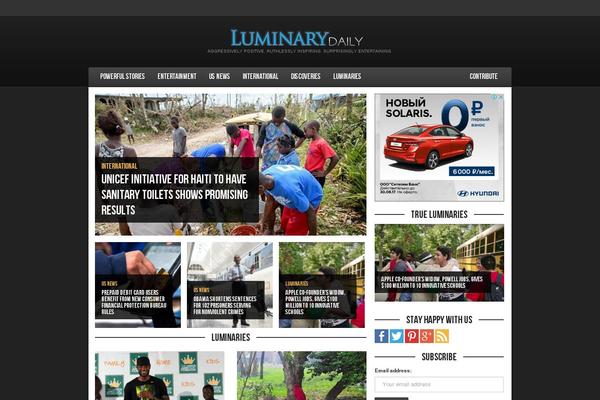 Site using Social Stickers plugin