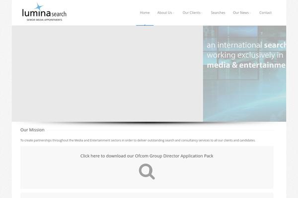 Astrum theme site design template sample