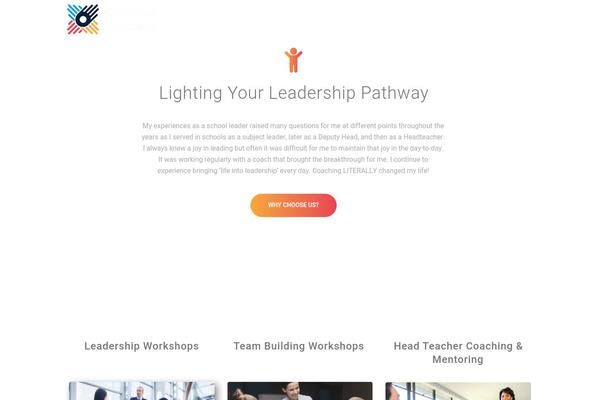 Jupiter theme site design template sample
