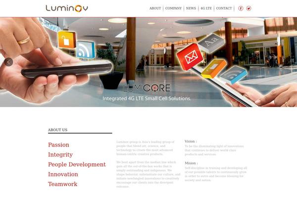 luminov.com site used Yourtheme