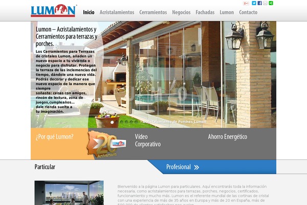 lumon.es site used Lumon