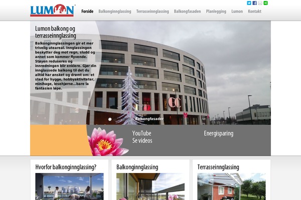 Lumon theme site design template sample