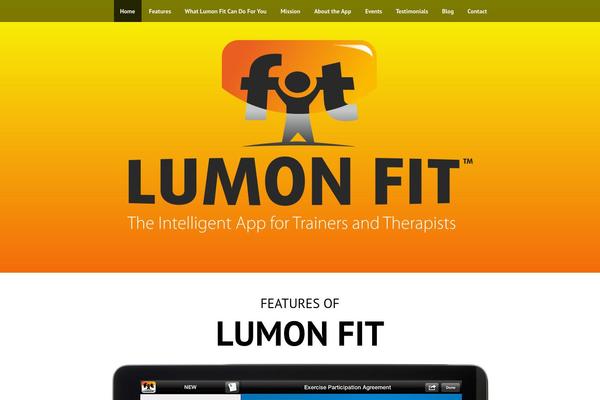 The One Pager theme site design template sample