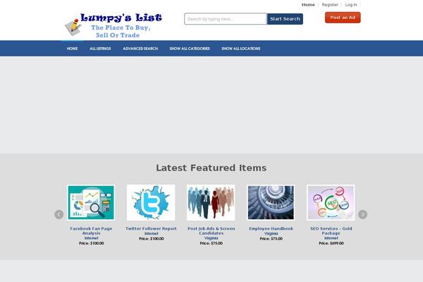 lumpyslist.com site used Walleto