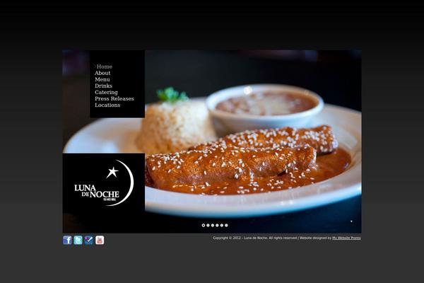 Broadside theme site design template sample