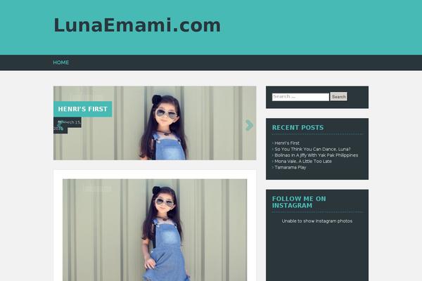 Solon theme site design template sample