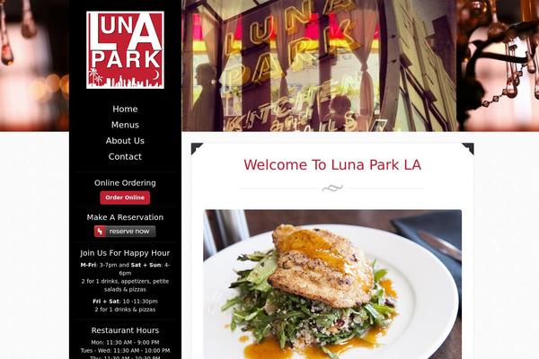 Eatery theme site design template sample