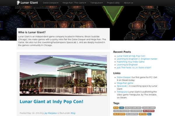 Site using Attention-bar plugin