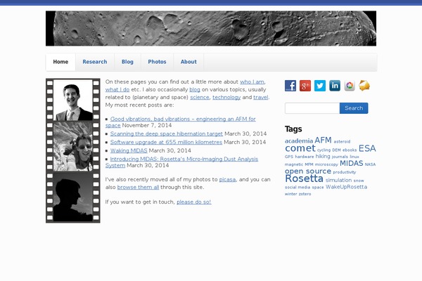 Site using YouTube Embed plugin