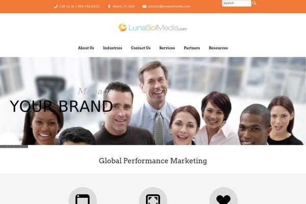 lunasolmedia.com site used Urbaniav2.2