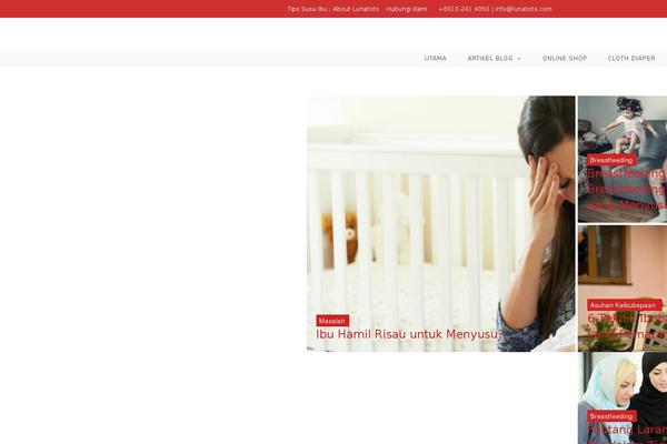 Codium Now theme site design template sample