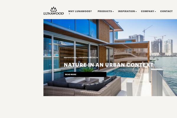 lunawood.fi site used Basicteema