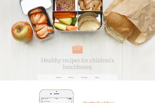 Briefed theme site design template sample