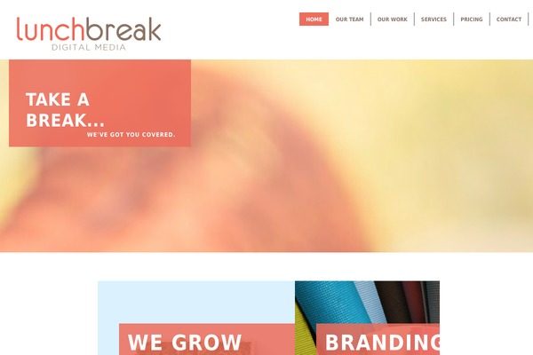 lunchbreakdigital.com site used Lolo-wp