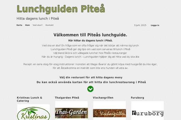 lunchguidenpitea.se site used Skope