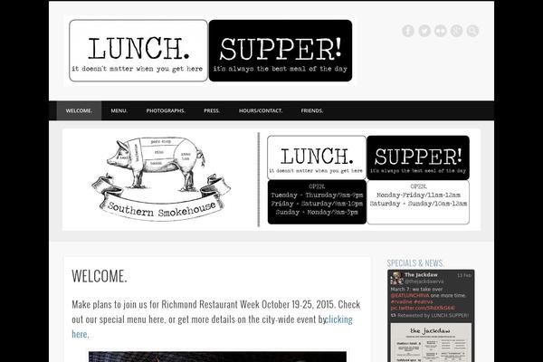 Pinboard theme site design template sample