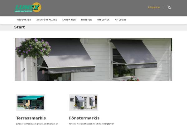 Bizpro theme site design template sample