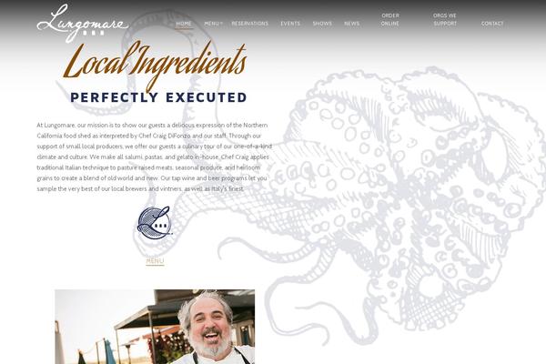 White Rock theme site design template sample