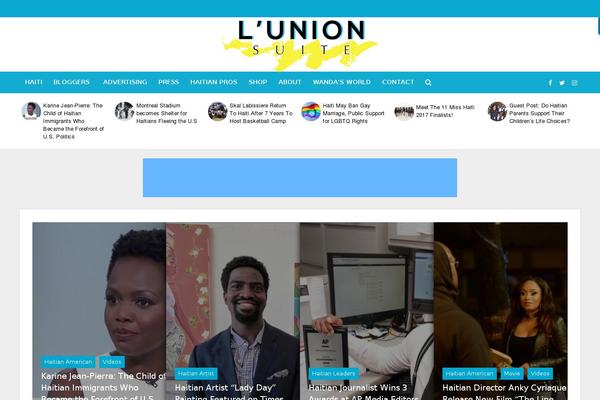 Herald-child theme site design template sample