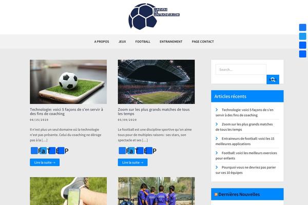 Grace News theme site design template sample