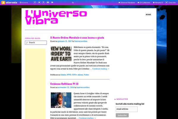 Altervista Theme theme site design template sample