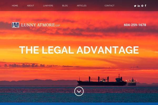 Site using Easing Slider plugin