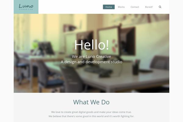 Lava theme site design template sample