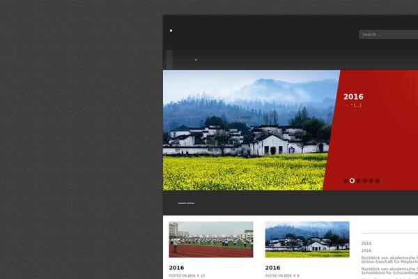 Monaco theme site design template sample