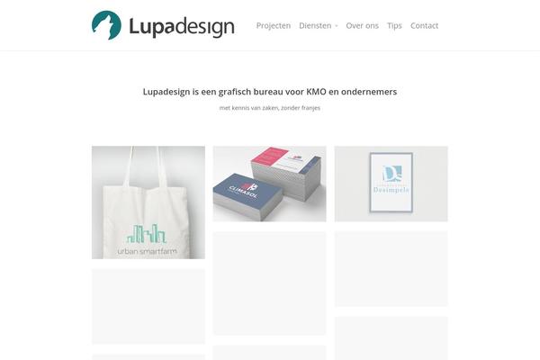 lupadesign.be site used Assentpress