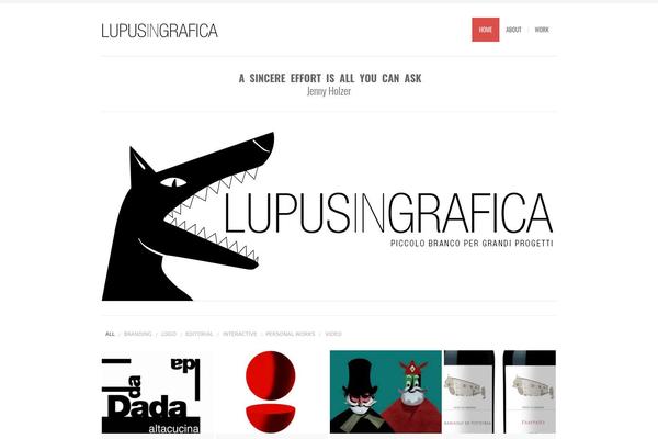 Bigbang theme site design template sample