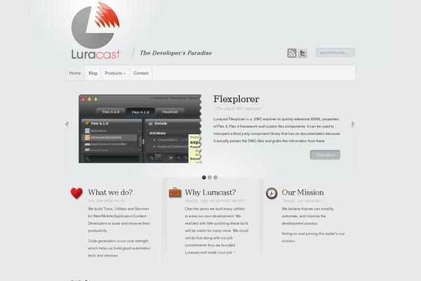 luracast.com site used Minimaltheme