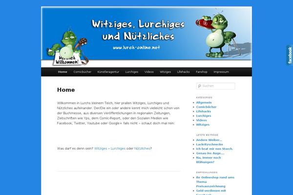 Site using Twenty Eleven Theme Extensions plugin