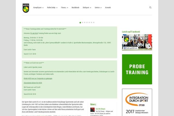 Souffle theme site design template sample