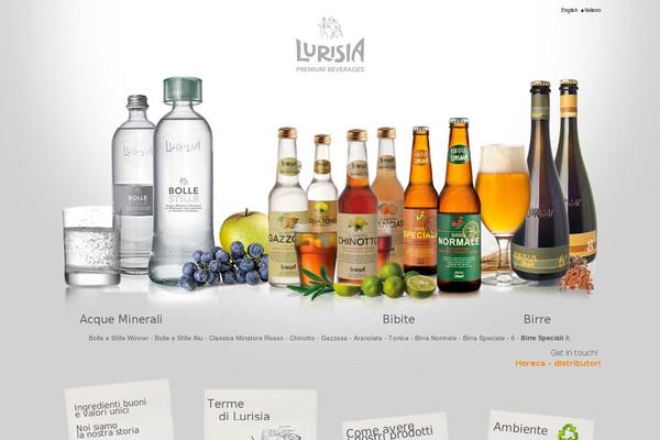 lurisia.it site used Lurisia