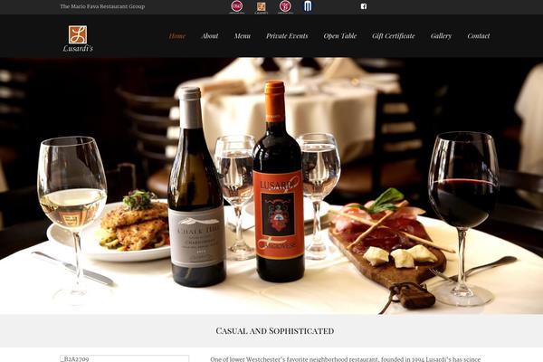 Nosh theme site design template sample