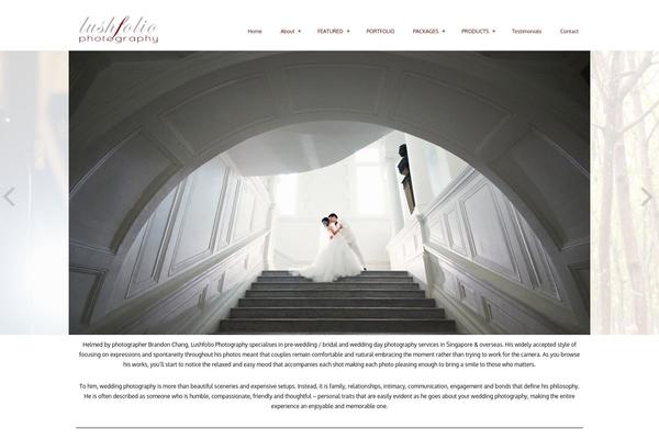 Pilot theme site design template sample