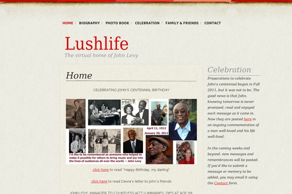 lushlife.com site used Bold Life