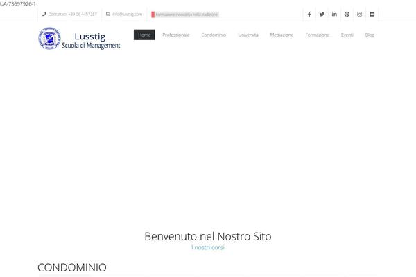 Myuniversity theme site design template sample