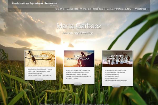 InStyle theme site design template sample