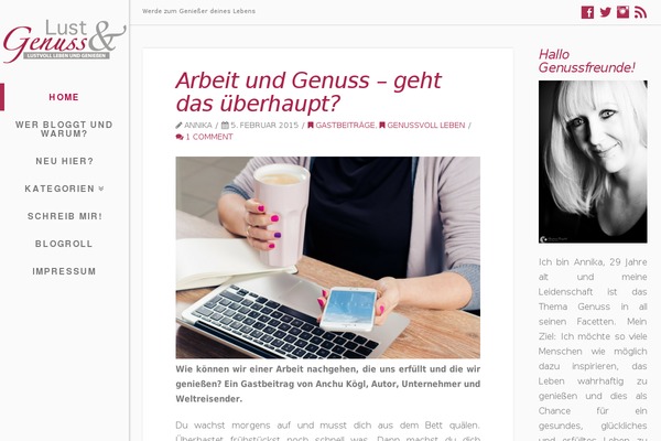 Generatepress_child theme site design template sample