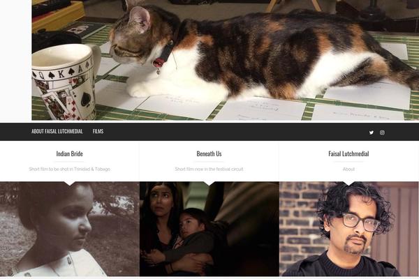 Brixton theme site design template sample